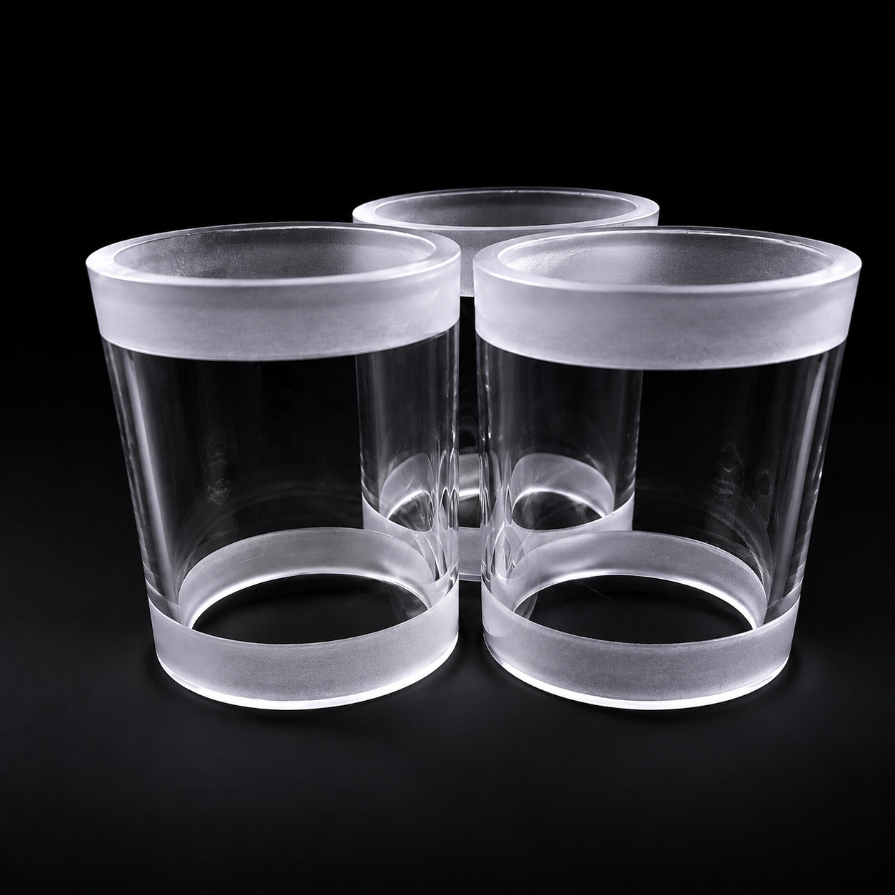 Factory Custom Both Ends Polished High Purity Transparent Quartz Twin Tube Bending Moulding Welding Cutting Capabilities