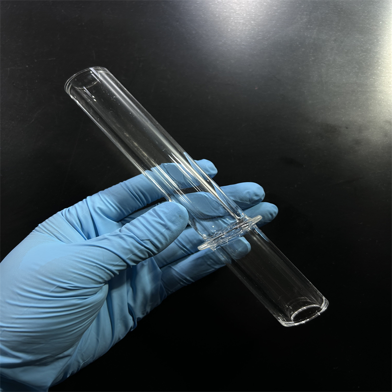 High Temperature Heat Resistant Clear 99.99% Pure Fused Quartz Twin Tube with Ozone Free Welding & Bending Services Custom Sizes