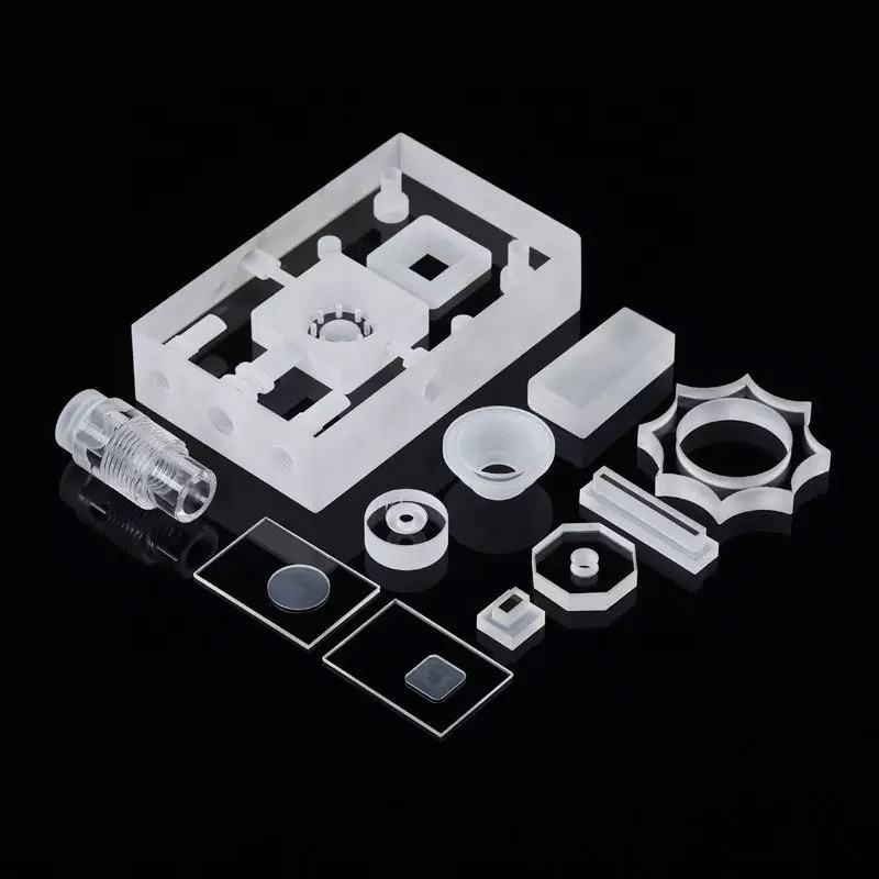 Custom Size Clear Fused Quartz Plate Premium Quality High Temperature Resistance (1100C) Glass Sheet for Optics Welding