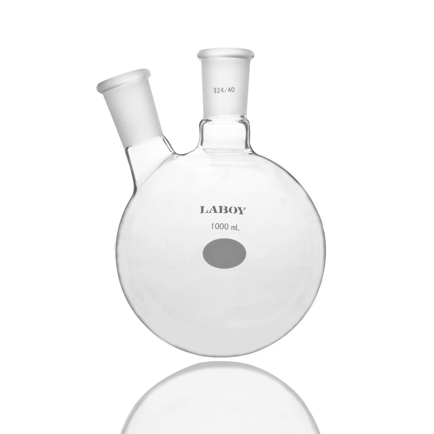 Lab Heat-resistant Pure Quartz Glass Joint Round Bottom Flask