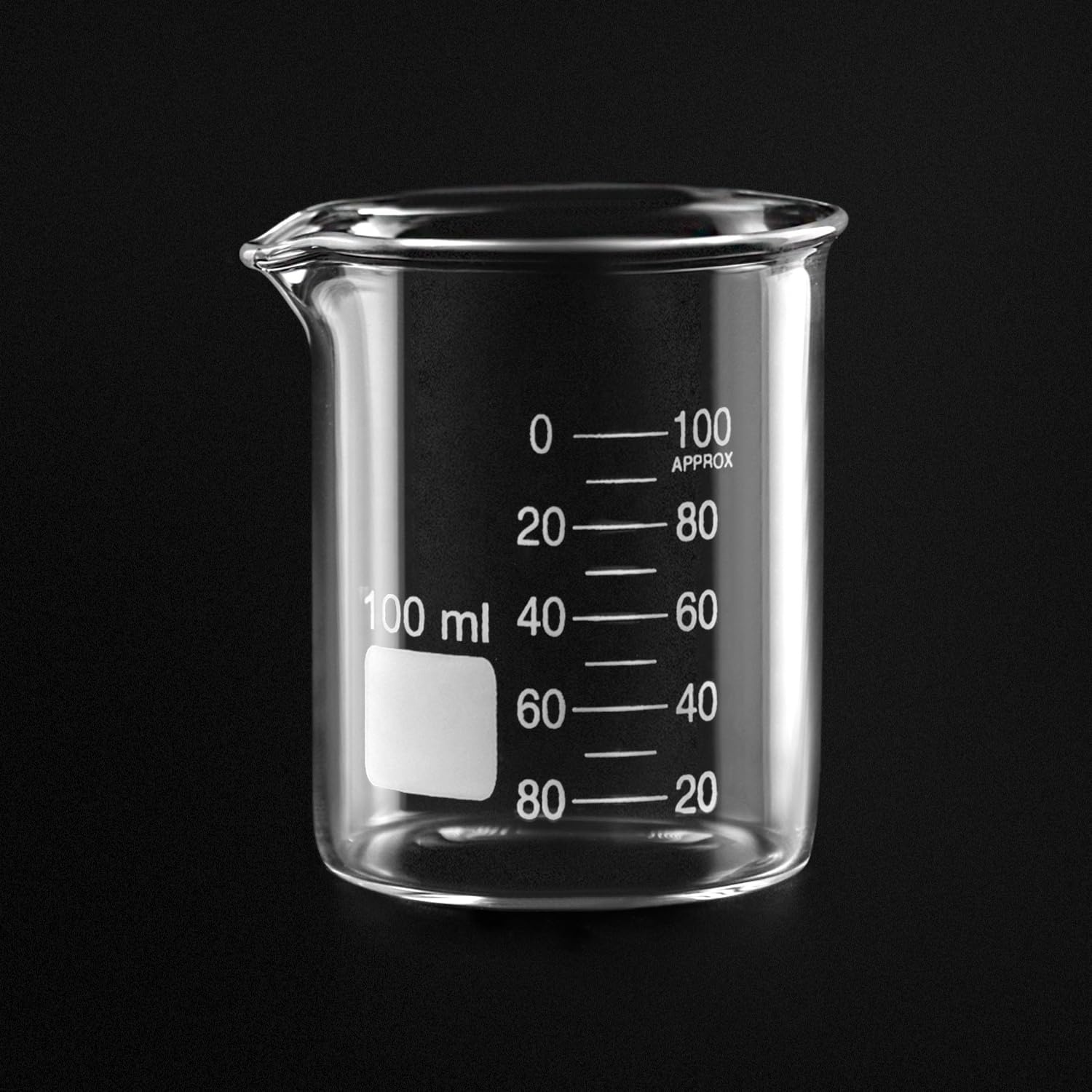 High Purity Quartz Glass Beaker for Laboratory Use Heat Resistant