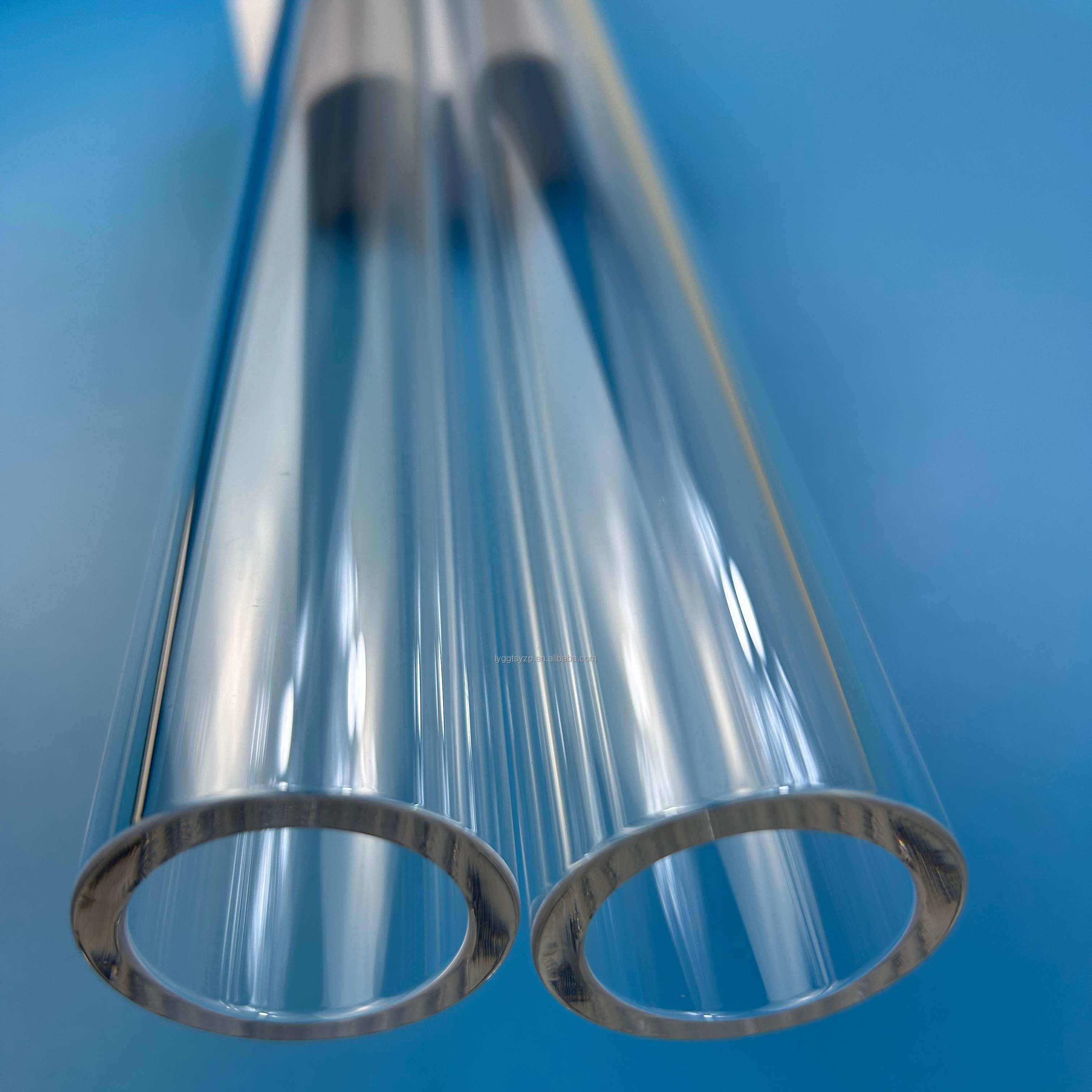 Polished Clear Quartz Twin Tube Heater