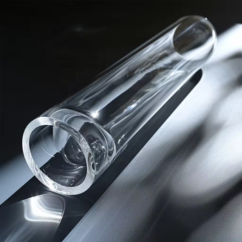 Heat Resistant Clear Fused Silica Quartz Glass Tube 1-300mm