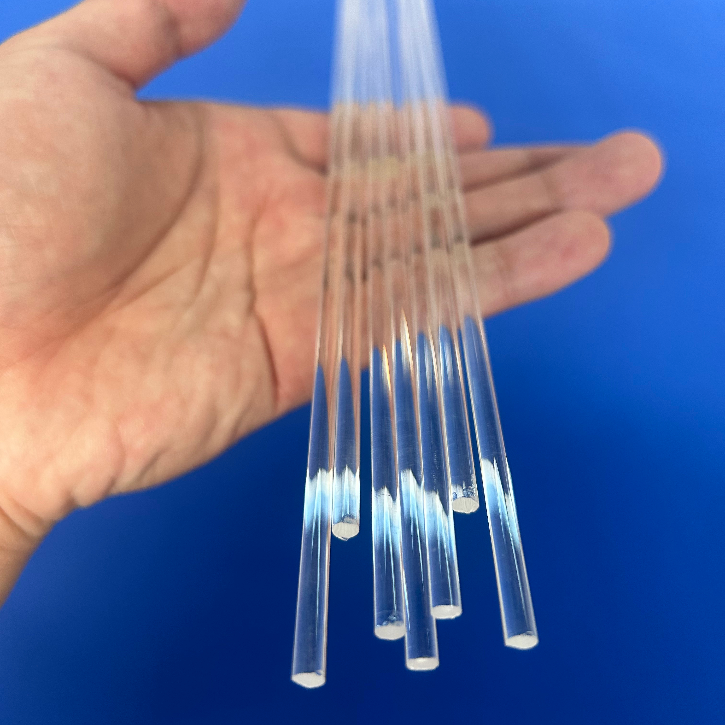 High Purity 99.99% SiO2 Transparent Chemical Resistance Quartz Capillary Tube and Rod