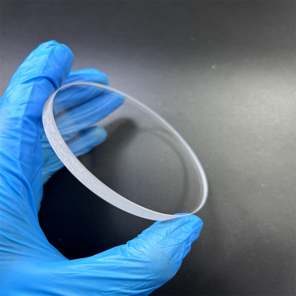 High Pressure Fused Silica Quartz Glass Wafer Transparent UV Sheet