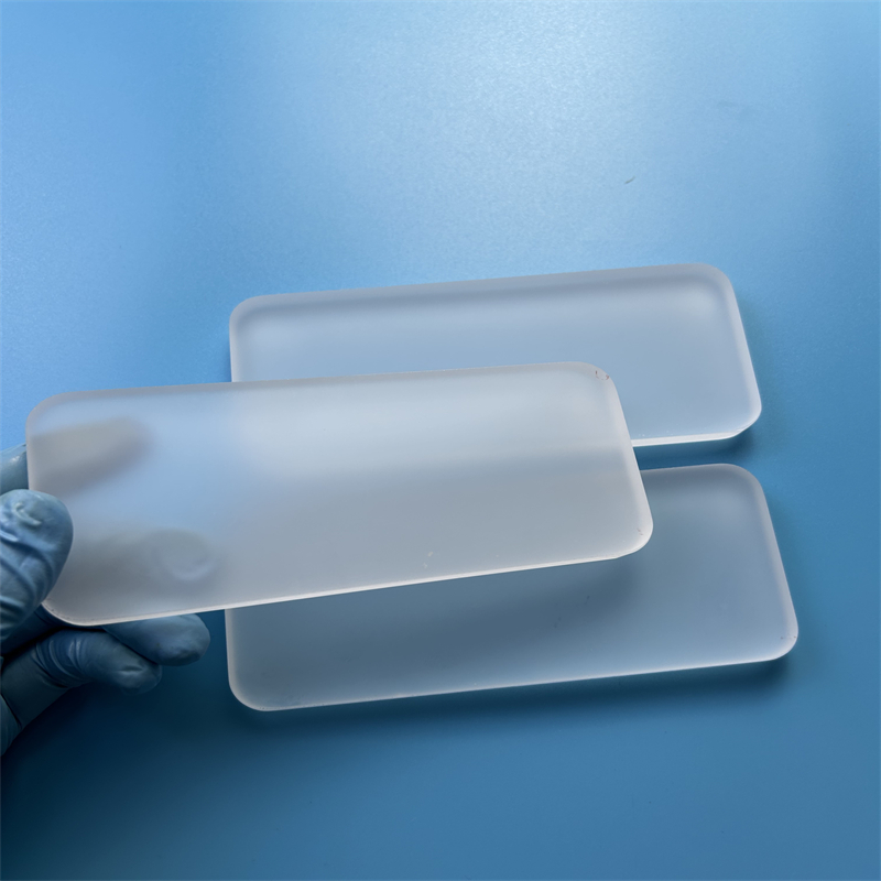 Clear Quartz Glass Plate