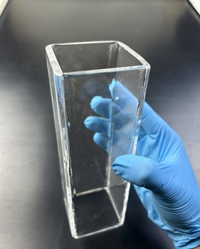 Transparent High Pressure Pure Quartz Glass Tube
