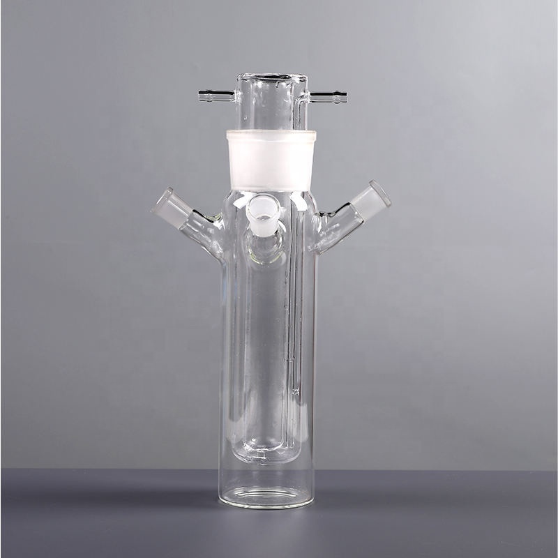 Customized Quartz Glass Ware Double Wall Jacketed Photochemical Reactor