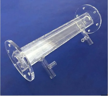 Custom High Quality U-Bent Quartz Tube